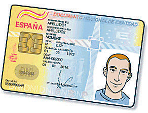 Personalausweis/ID Karte (ESP) DNI Documento Nacional de Identidad