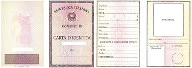 Identity card (IT) carta d'identità